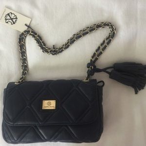 Christian Lacroix blue mini shoulder bag